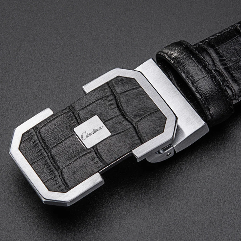 Ciartuar кожаные ремни мужчин ремень из натуральной кожи роскошный Повседневный