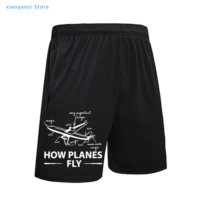 Мужские шорты для бодибилдинга How Planes Fly брендовые быстросохнущие повседневные