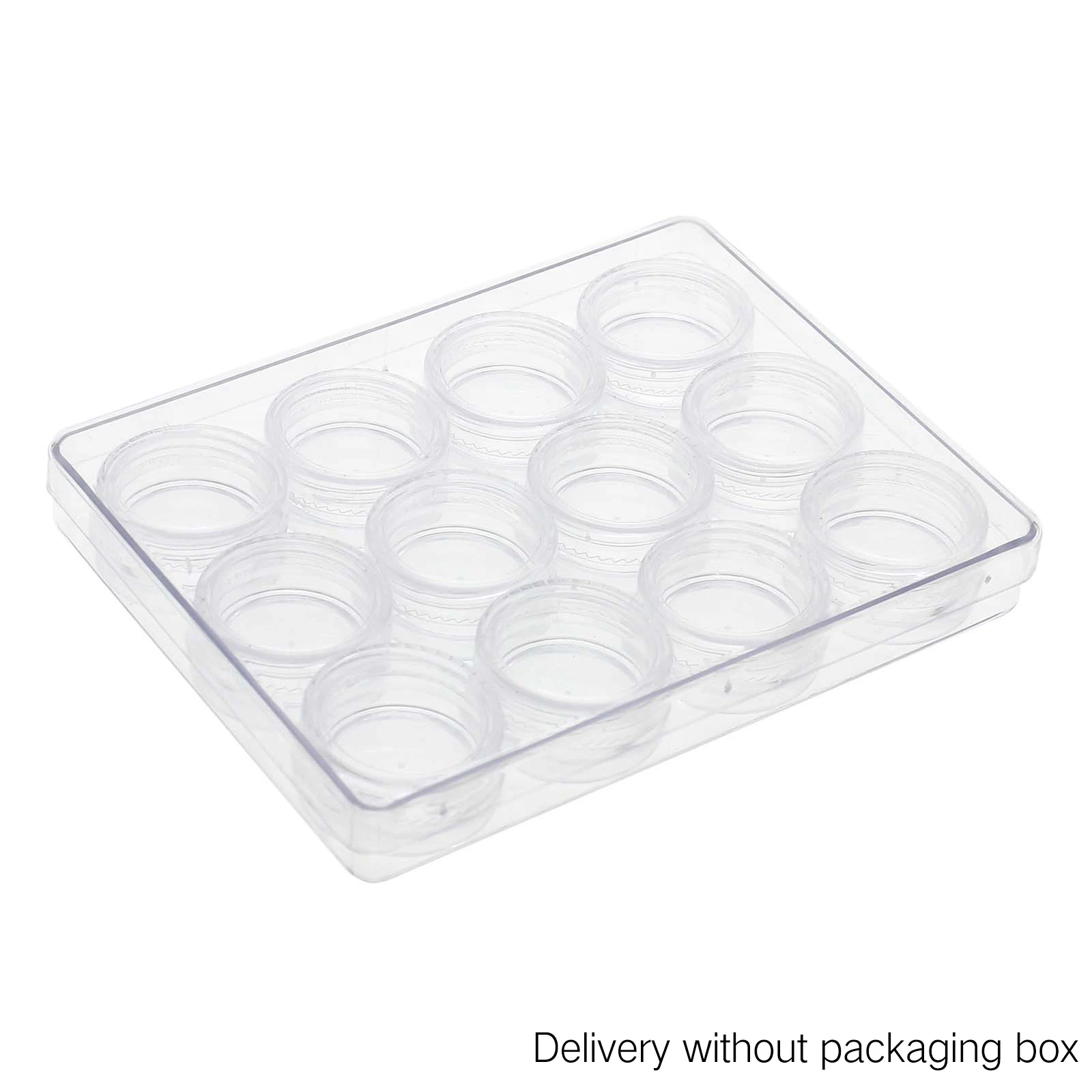 12 шт./компл. дизайн ногтей пустые баночки коробка для бутылочек контейнер дизайна