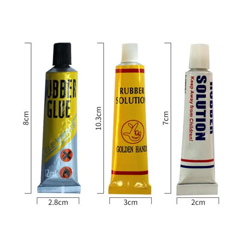 Набор для ремонта шин самодельный клей плоских домашний штекер патч инструменты