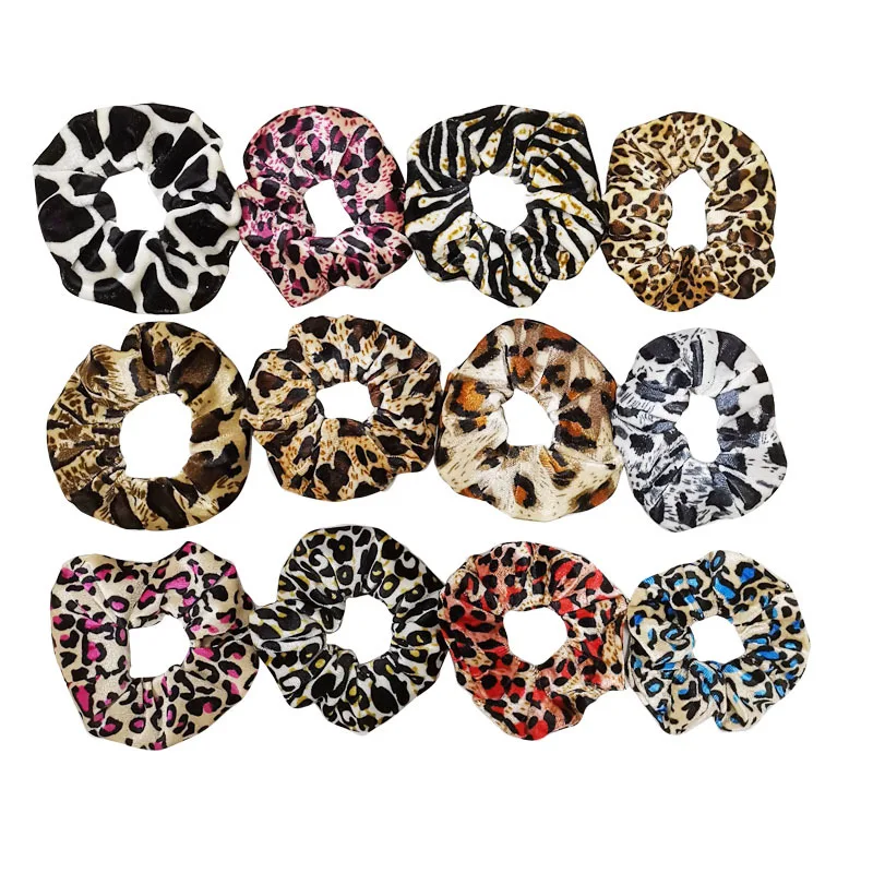 

1PC Soft Plush Scrunchie Women Girls Elastic Hair Rubber Bands Accessories Tie Hair Ring Rope Holder Headdress Winter Warm