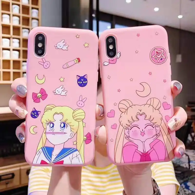 Мультфильм животных Сейлор Мун силиконовый TPU чехол для телефона для huawei P30 P20 Honor 10 10i 9x 8x Коврики 20 10 Pro Nova 3 3i 4 Чехол Fundas