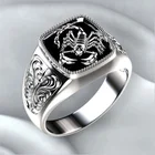 Модное серебряное кольцо с изображением скорпиона, мужское кольцо в стиле панк с изображением животного, Женское кольцо, аксессуар, подарок, Винтажное кольцо