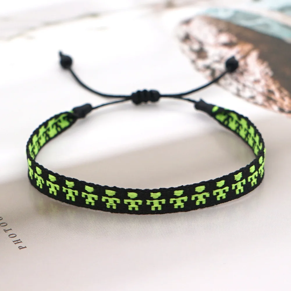 

Rttooas Japan Fashion Handmade Woven Bracelet Korea Trendy Female Accessories Bohemian Jewelry 2020 New Arrival Dropshipping