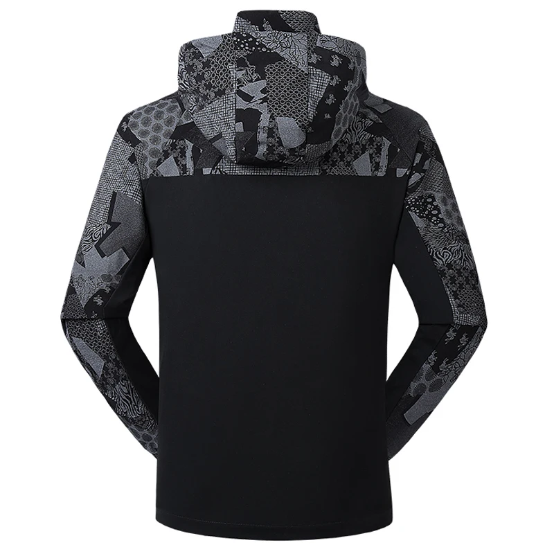 

men`s sportswear casual windbreaker jacket men streetwear spring autumn Bomber coats hoodies male Brand Clothing size L~6XL