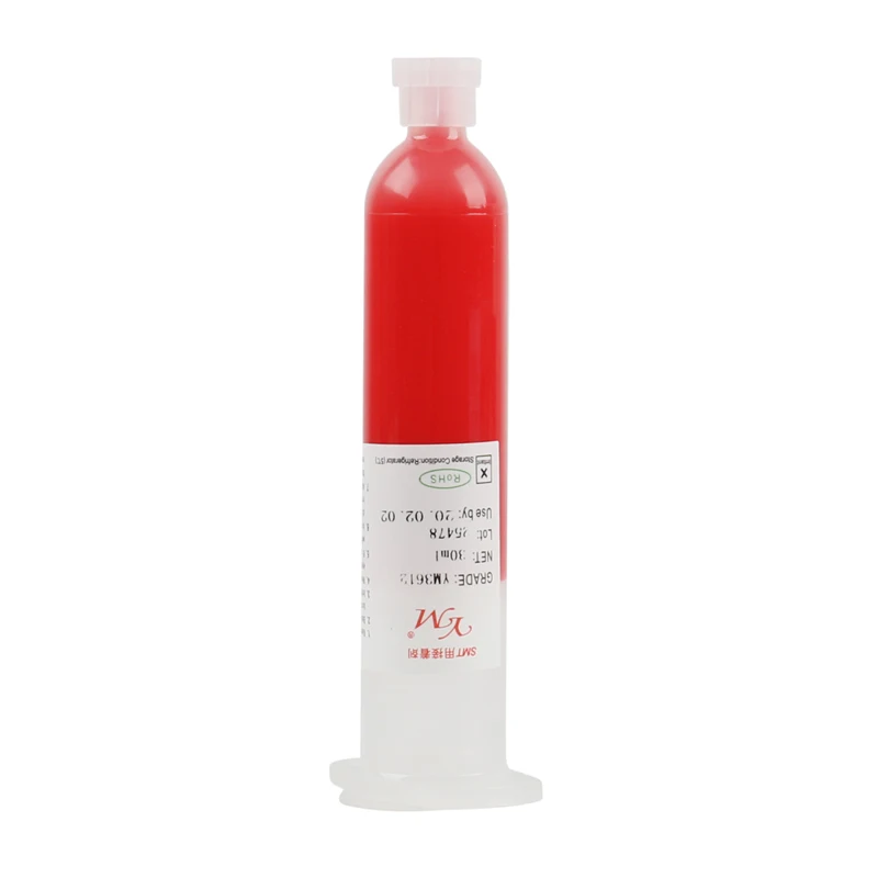 Патч SMT красный клей для SMD BGA IC ремонтный трафарет FUJI диспенсер|smt glue| |
