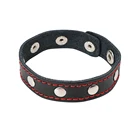 Кольцо на пенис, кожаный ремень, регулируемые кольца на член, эротические секс-игрушки для мужчин