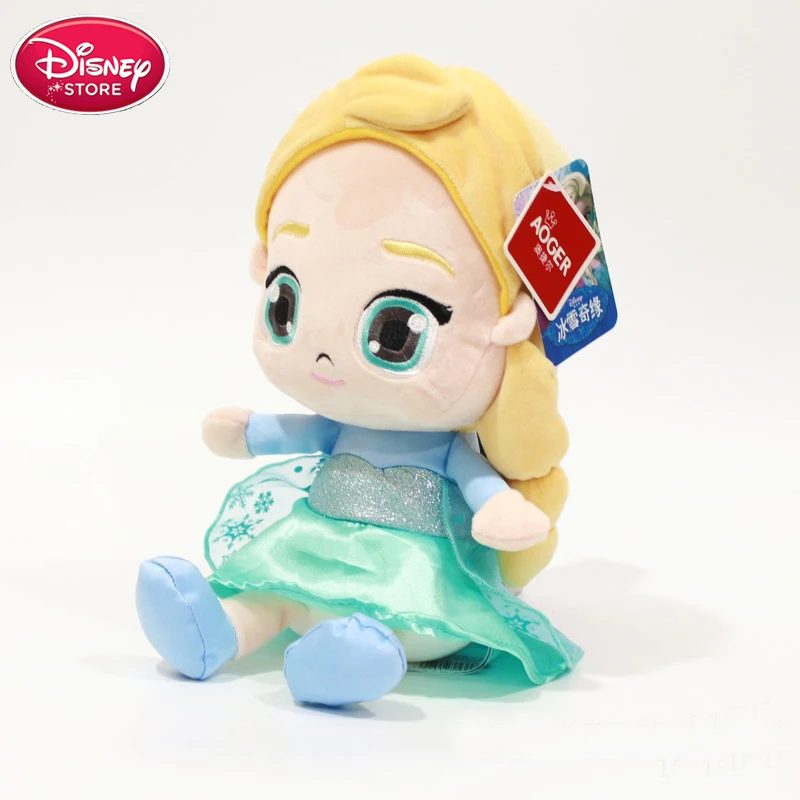 elsa 30cm Дисней Холодное сердце 2 Анна Эльза плюшевые куклы для девочек принцесса Эльза Олаф Эльза мягкие игрушки для детей день рождения Рождественский подарок - Цвет: elsa 30cm