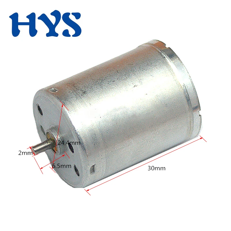 

370 Motor Electric DC 6V 12V 24V High Speed 3000/4000/6000/8500rpm PWM Reversed Mini Moteur 12 V Volt Metal DIY Toys Car Engine