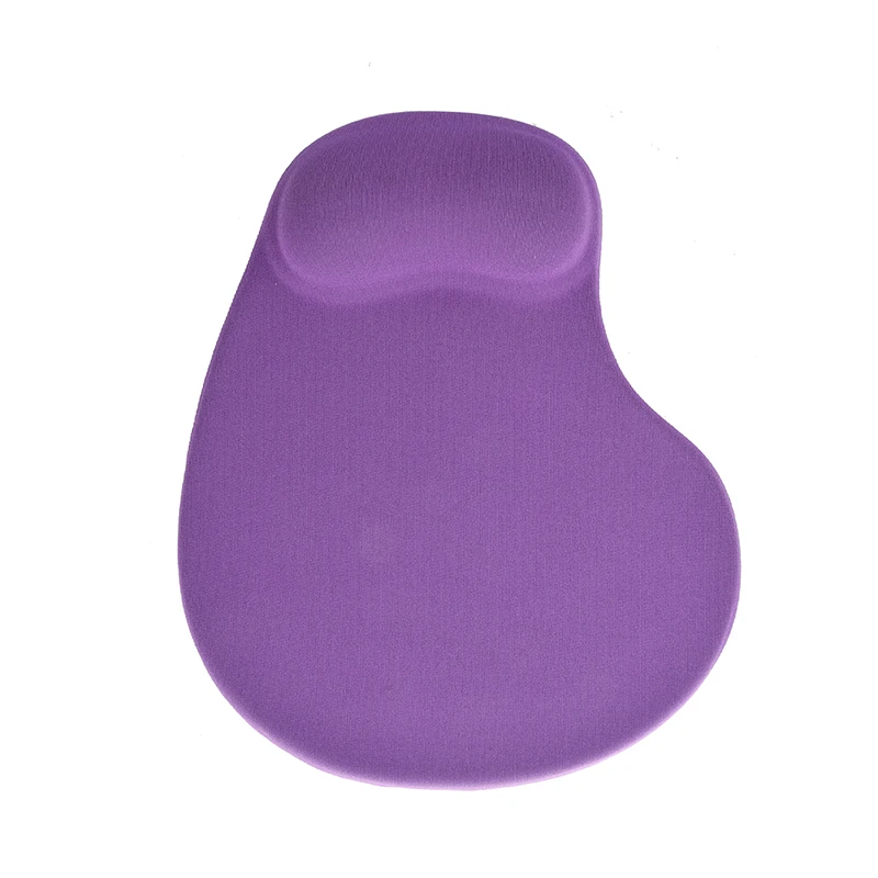 Фиолетовый силиконовый гелевый коврик для мыши ноутбука настольного ПК |