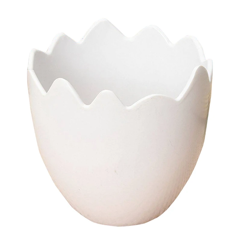 В форме яйца цветочный горшок контейнер держатель плантатора домашний офис сад