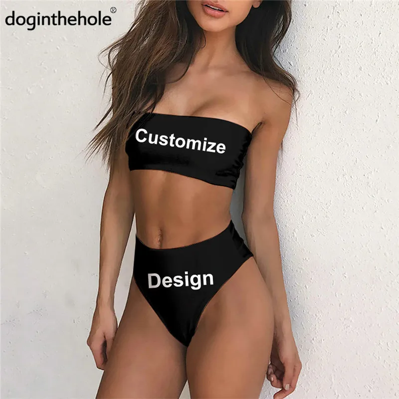 Женский купальник doginthehole сексуальные бикини с цветочным рисунком черепа