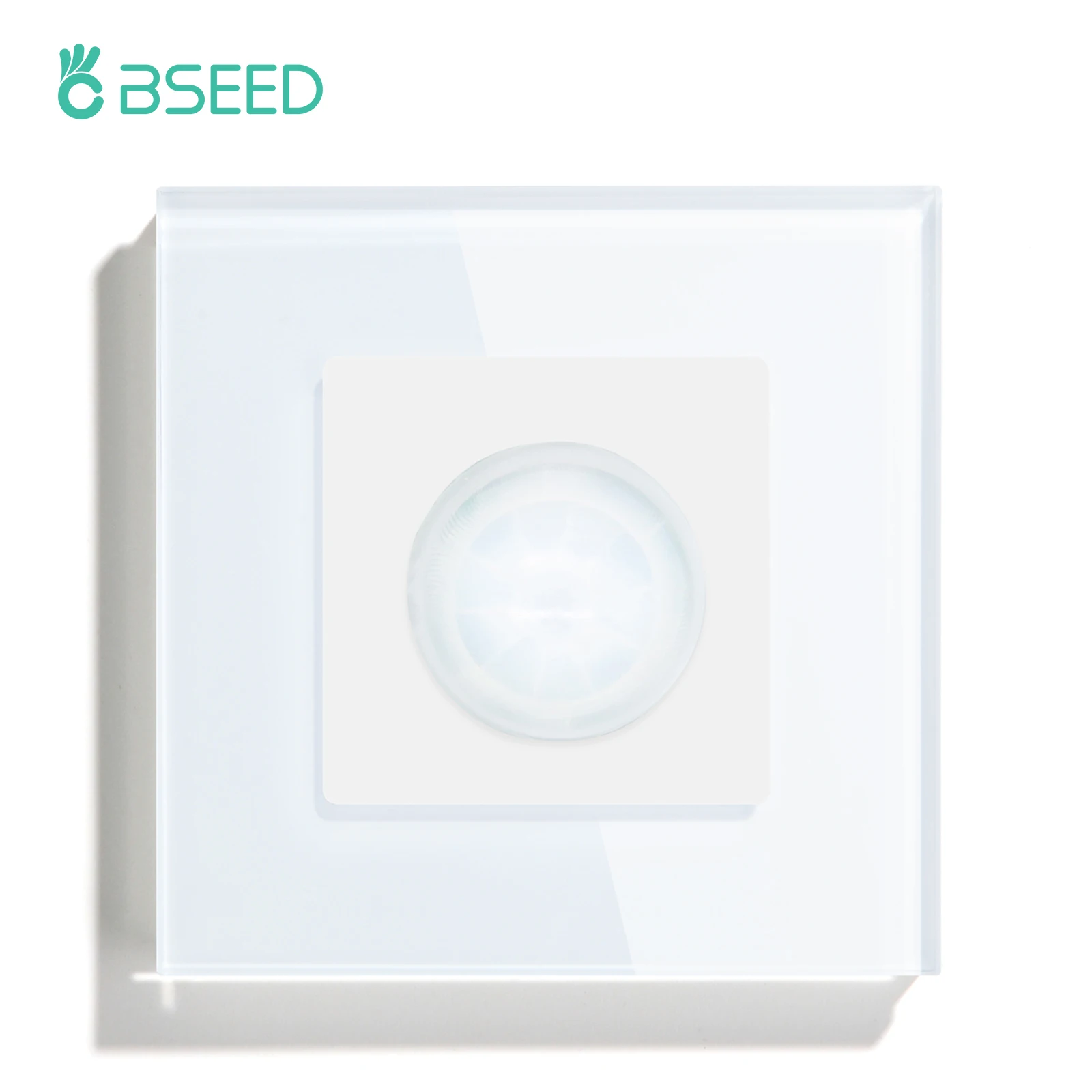 BSEED PIR инфракрасный датчик движения тела Сенсор кнопочный переключатель Стекло