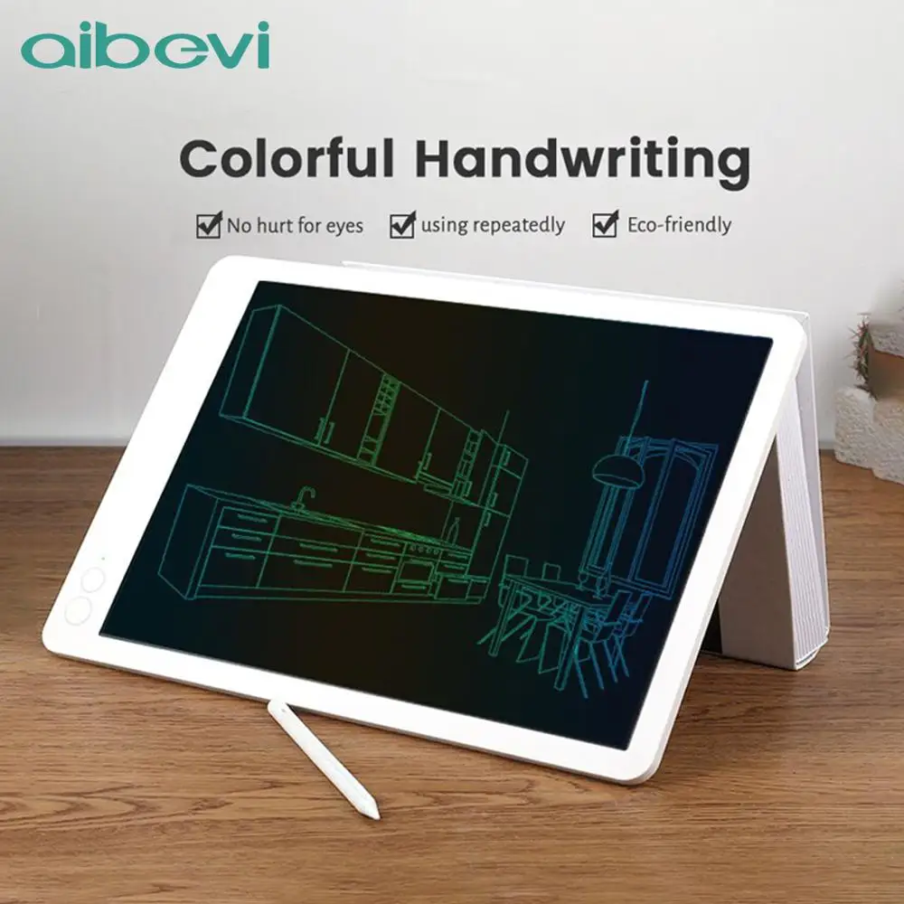 

Aibevi 13.5 inch LCD Writing Tablet for Drawing Digital Erasable Drawing Tablet Pad Board For Kids Electronic Graphics Tablet