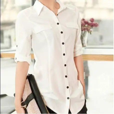 9XL 8XL 7XL 6XL 5XL vetement femme женские рубашки 2020 Офисная Женская официальная блузка