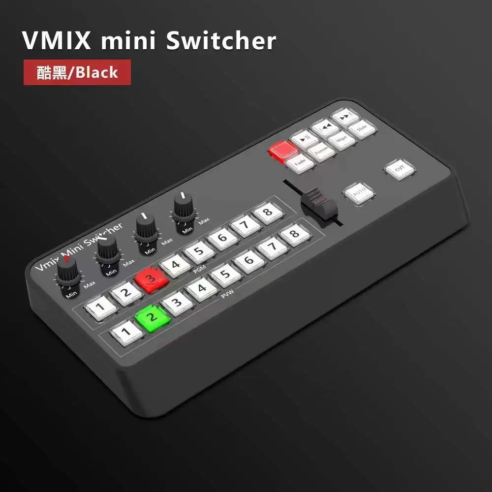 presale TYST Video Vmix Mini Switcher Control Panel MIDI2.0 Recording Switchboard for OBS Youtube Ins TV Broadcasts | Электроника