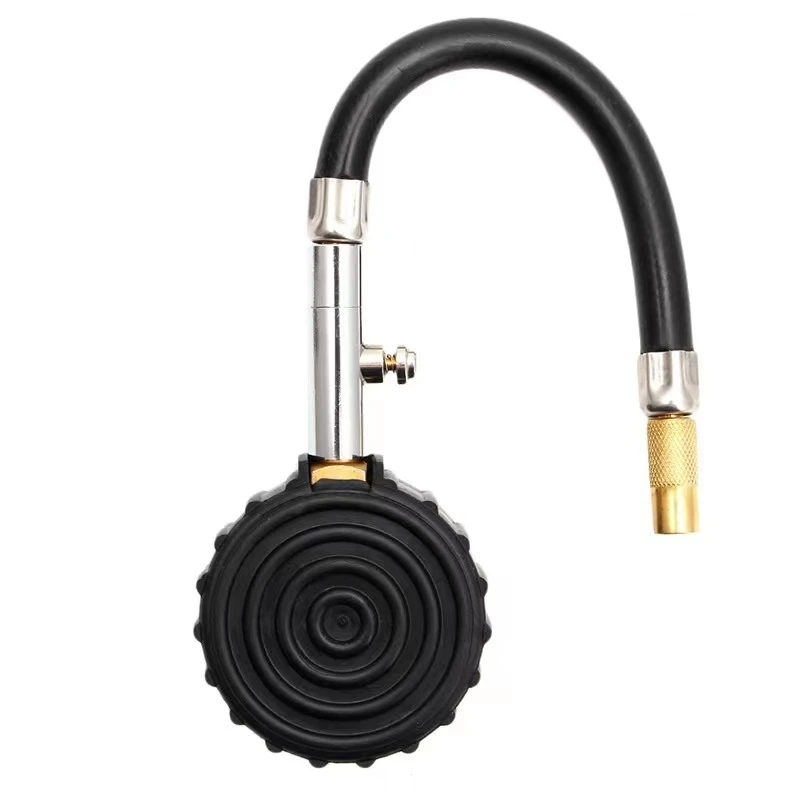 Измеритель давления в шинах с длинной трубкой высокоточный универсальный прибор