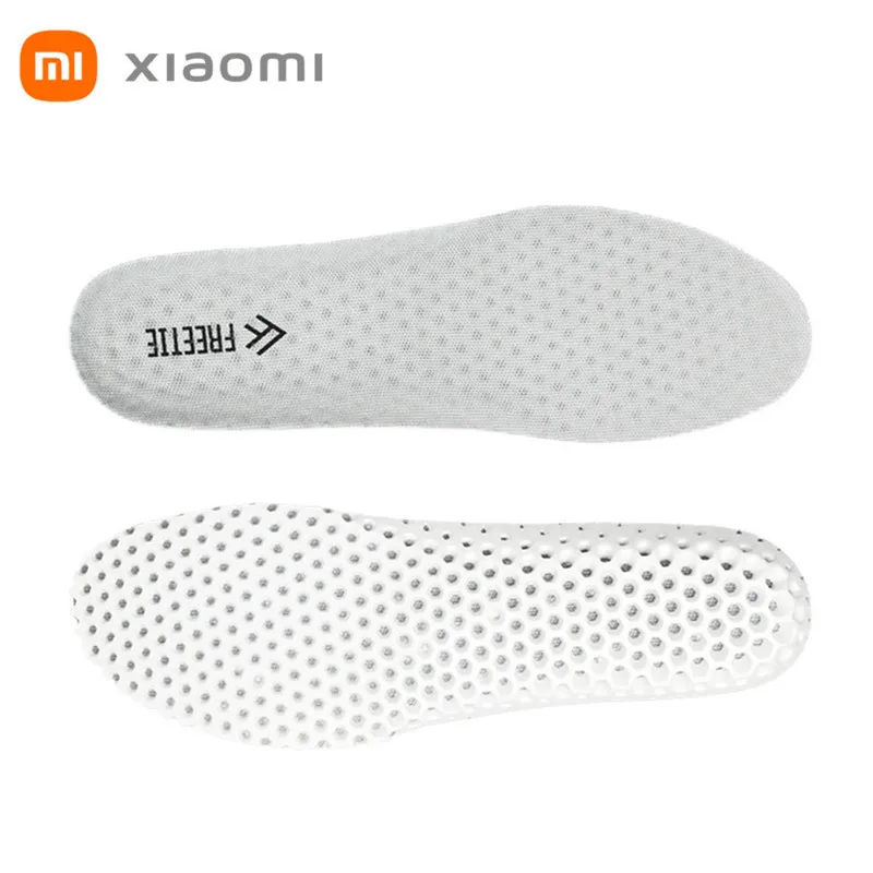 

Оригинальные стельки Xiaomi Youpin Freetie для мужчин и женщин, дышащие, сухие, спортивные, антибактериальные, амортизирующие стельки xio