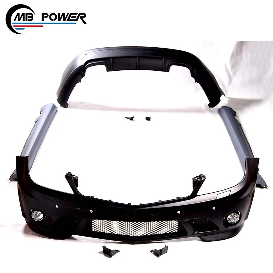 

C CLASS W204 C63 4D STYLE body kit fit for 07-10 year pp material C CLASS W204 C63 4D STYLE front bumper body kit