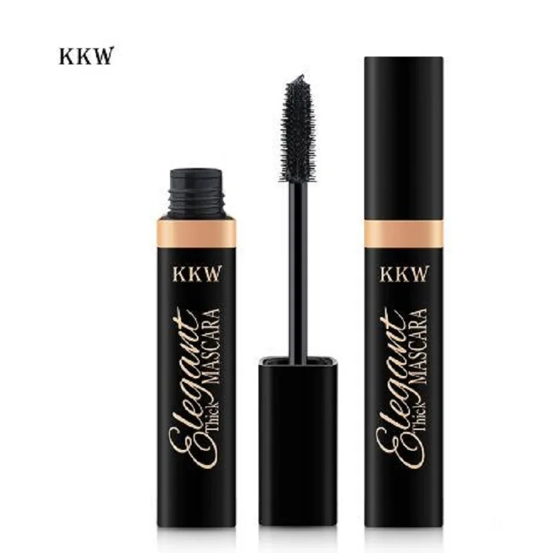 1 KKW 4d Тушь для ресниц make up трехмерная длинная толстая водонепроницаемый и от потения-защита от одевания пятен Макияж Красота - Цвет: 1