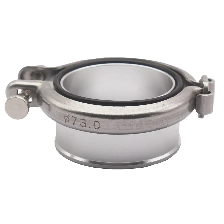 1 комплект V образный фланец турбокомпрессора + зажим для Holset HX35 HX35W HX40W Cummins