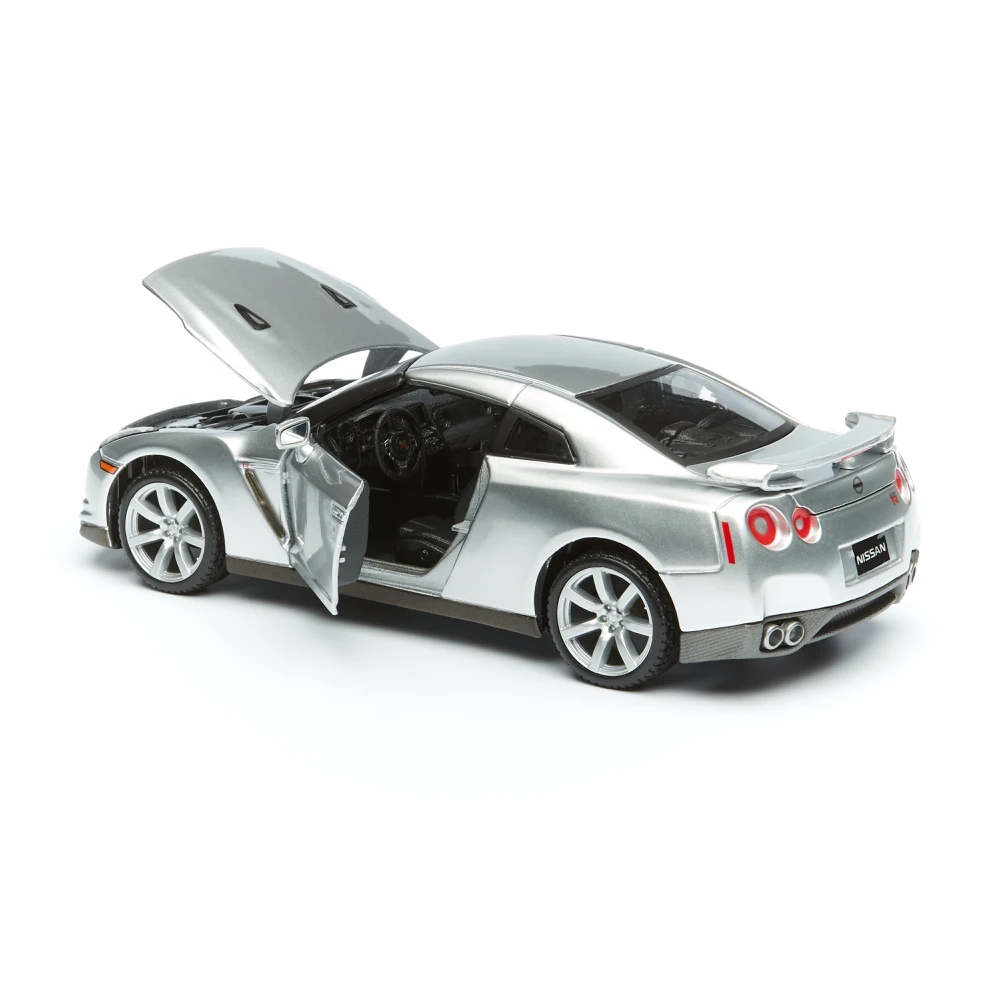 Машинка Maisto Nissan GT-R (R35) 2009г 1:24 серая | Игрушки и хобби