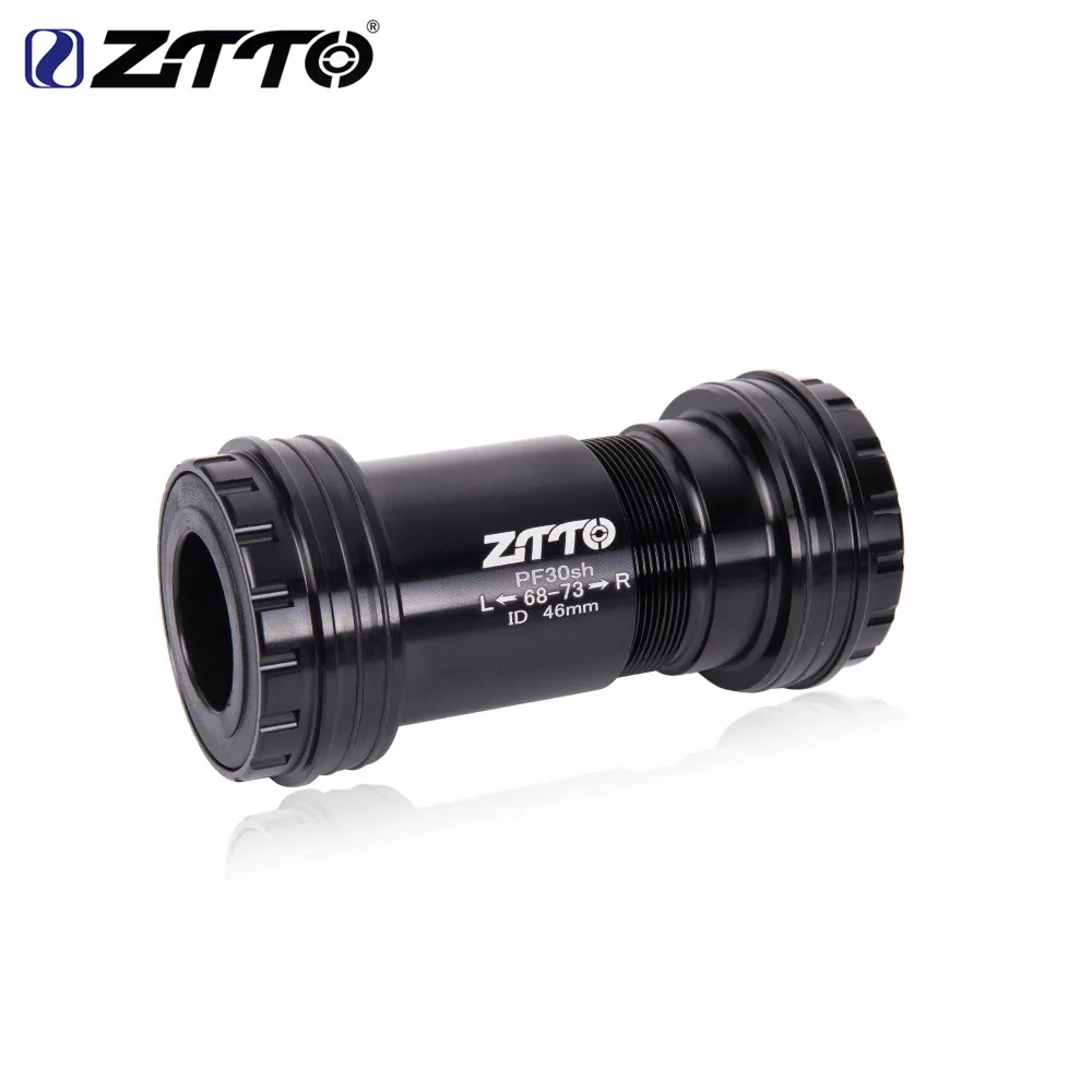 ZTTO PF30sh PF30 24 нижний кронштейн для MTB велосипеда винт с резьбой в замке дорожный