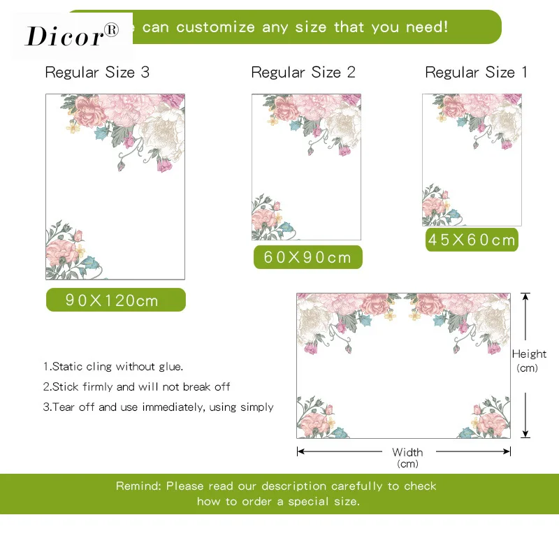 Статического цепляться витражная плёнка на стекла окна матового и непрозрачные