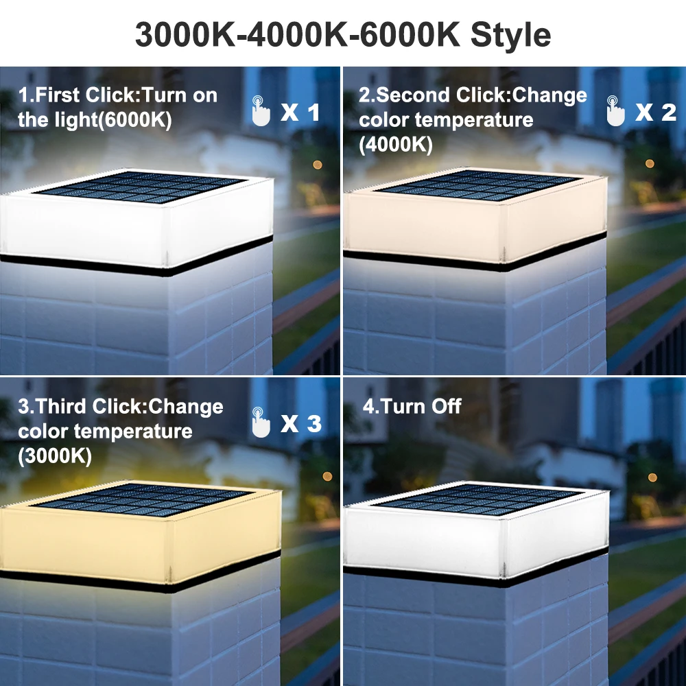 T-SUN 1PC/2PCS Solar Power Light IP65 LED Outdoor Garden Decoration Stigma Lights Lamp Fairy | Освещение