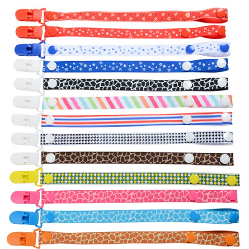 

Детский Прорезыватель для зубов, зажим для соски, цепочка, зажим из полиэстера, держатель для соски, плетеный держатель для соски для кормле...