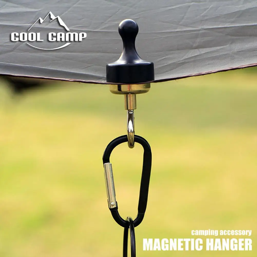 

Наружный Магнитный карабин, прочный магнитный карабин, маленький зажим-карабин, портативный магнитный карабин для палатки, кемпинга, брезе...