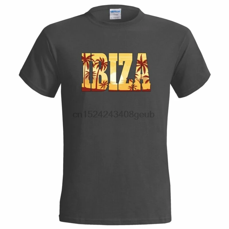 IBIZA MENS T SHIRT FESTIVAL MUSIC ROCK 