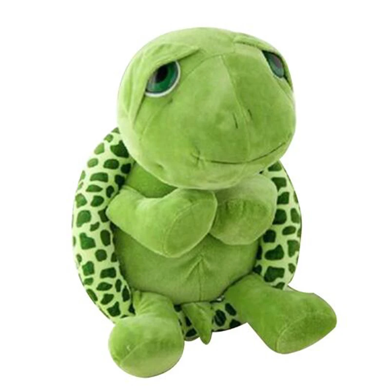 

Stuffed Plush Toys Animals Green Super Big Eyes Stuffed Tortoise Turtle Animal Plush Baby Toy Gift