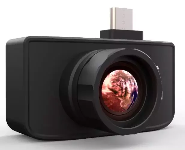 ht 301 high quality multifunctional external infrared thermal imager camera for android mobile phone with adapter free global shipping