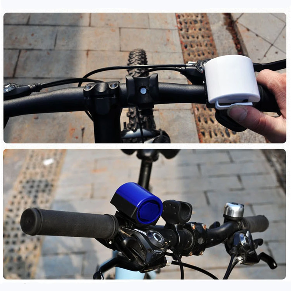 Электронный велосипедный звонок звуковой сигнал на руль велосипеда аксессуар