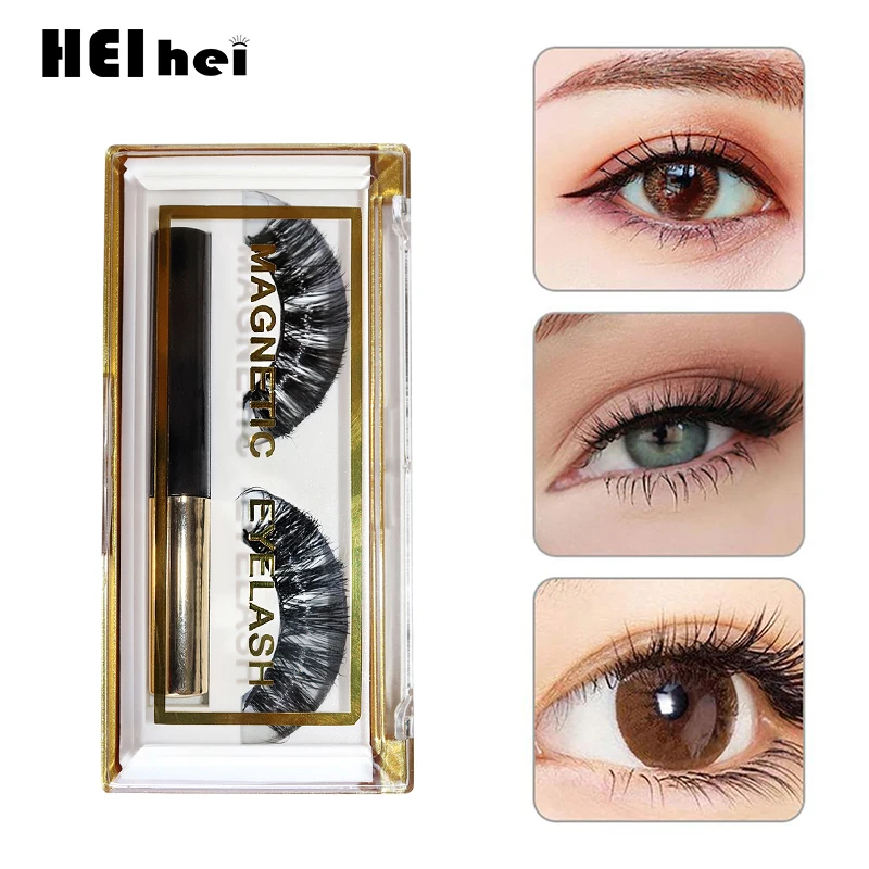 

Magnetic Eyelashes Natural long Magnetic Eyeliner Magnetic False Eyelashes Tweezer Set Makeup Set Eyelash Extension