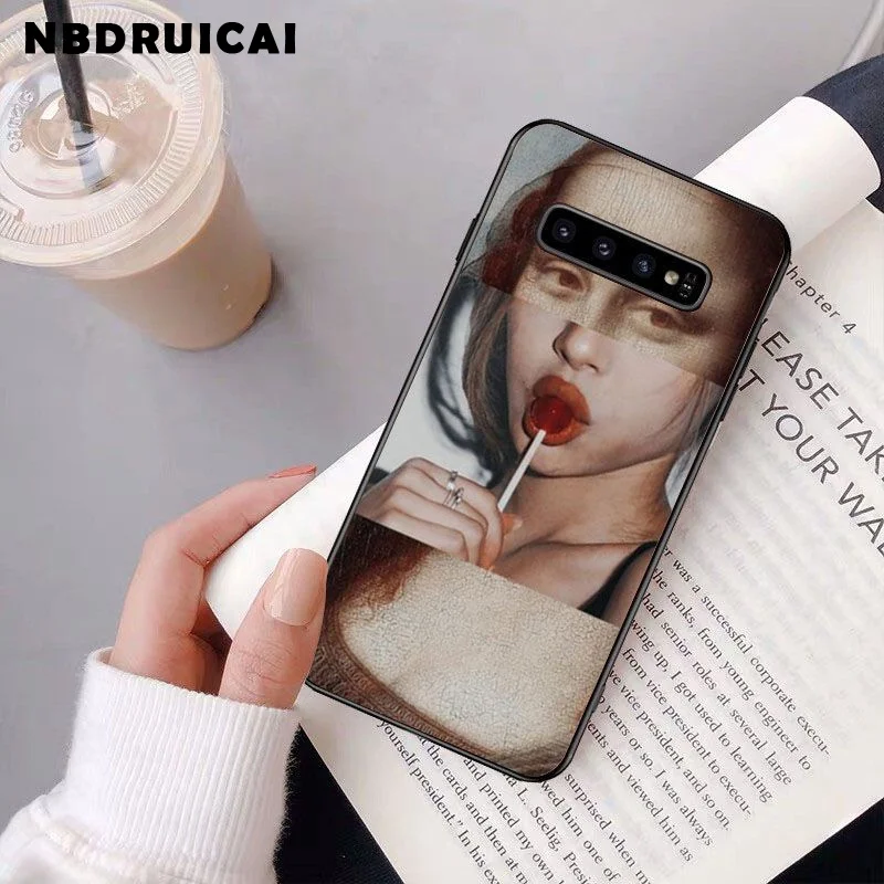 NBDRUICAI Мона Лиза искусство Дэвид линия качественный силиконовый чехол для