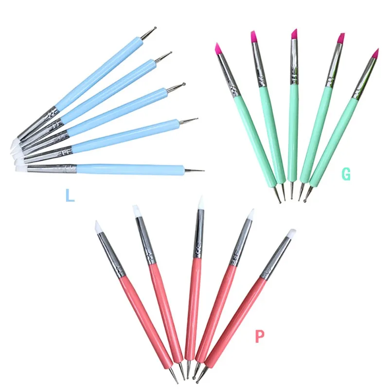 5 шт. резиновые полимерные инструменты для моделирования|Инструменты