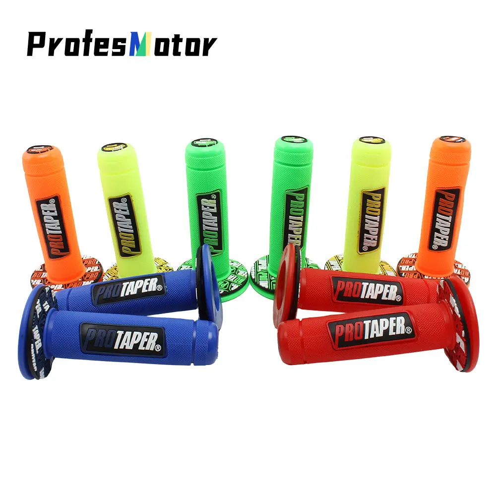 

5 Colors Option Handle Grip Protaper Motorcycle Protaper Dirt Pit Bike Motocross 7/8" Rubber Gel Hand Grips Brake Hands