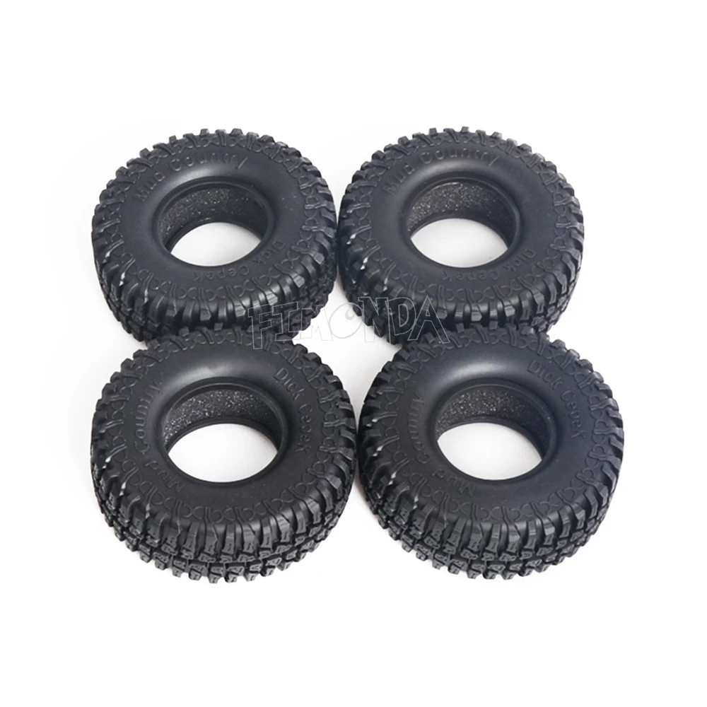 4 шт. 1 9 дюймов резиновые шины 100*39 мм колесные для 1/10 RC Гусеничный автомобиль Traxxas