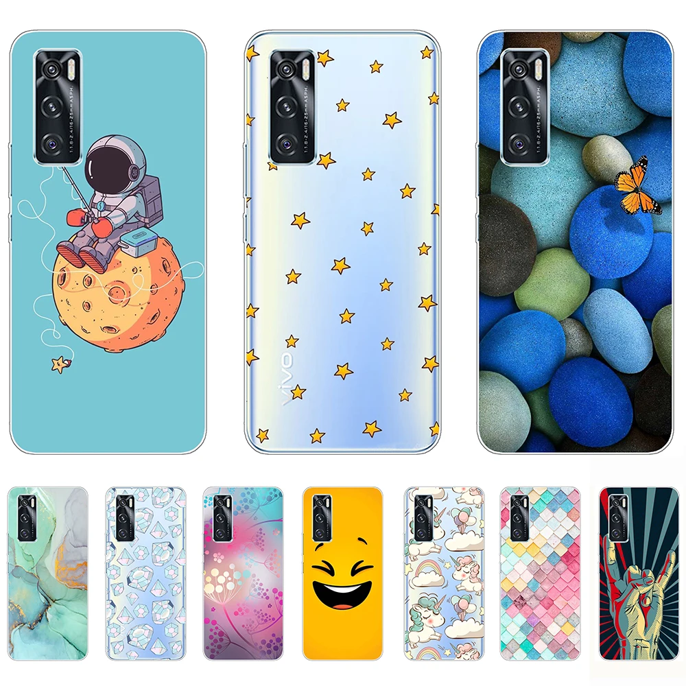 

For VIVO Y70 Case Tpu Silicon Cute Cartoon Durable Shell Phone Cover on VIVO Y70 Dust-proof Personality Fundas Coque Etui Bumper
