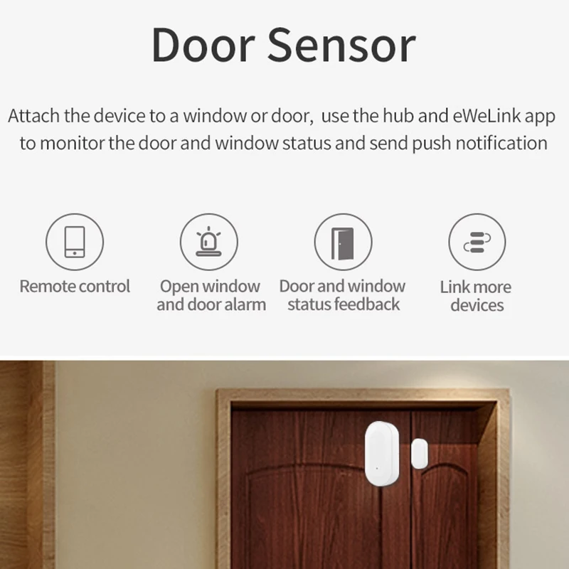 EWelink Zigbee концентратор умный дом PIR датчик двери температуры и влажности Датчик