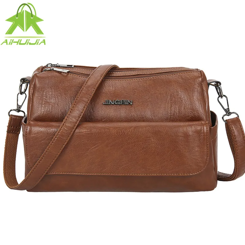 

Fashion High Quality Womens Shoulder Bags Luxury Designer Messenger Bag New Simplicity Pu Leather Casual Travel Women Handbag