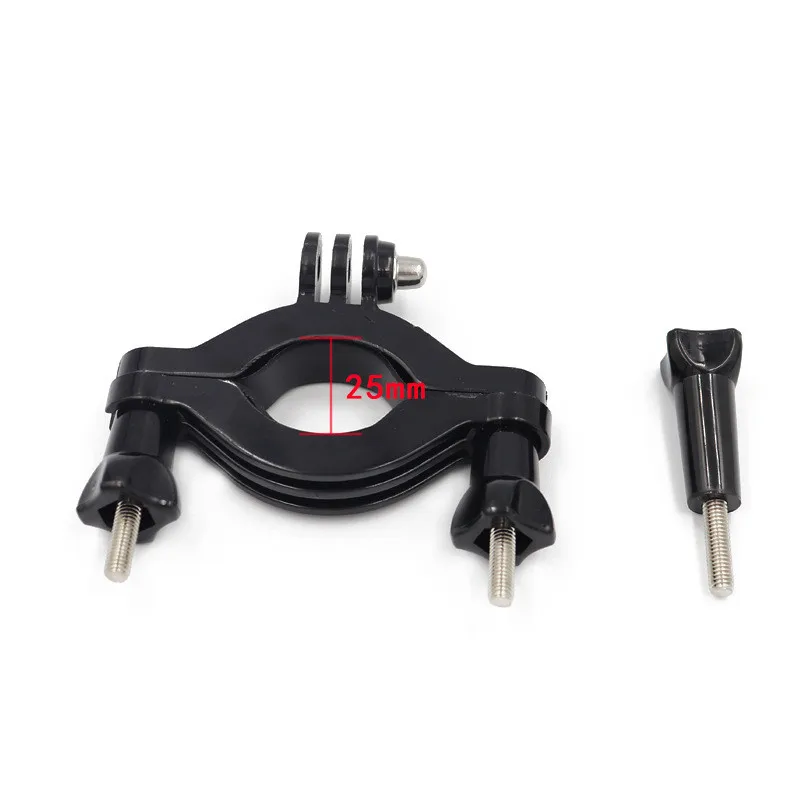 Рулонное крепление диаметром 3 5 6 35 см черного цвета для GoPro HD Hero 8/7/6/5/4/3/3 + 2/1|roll bar