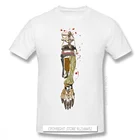 Забавные футболки Shinobi из 100% хлопка с принтом протеза, с принтом теней и надписью Sekiro, двойной волк, Sengoku Kuro