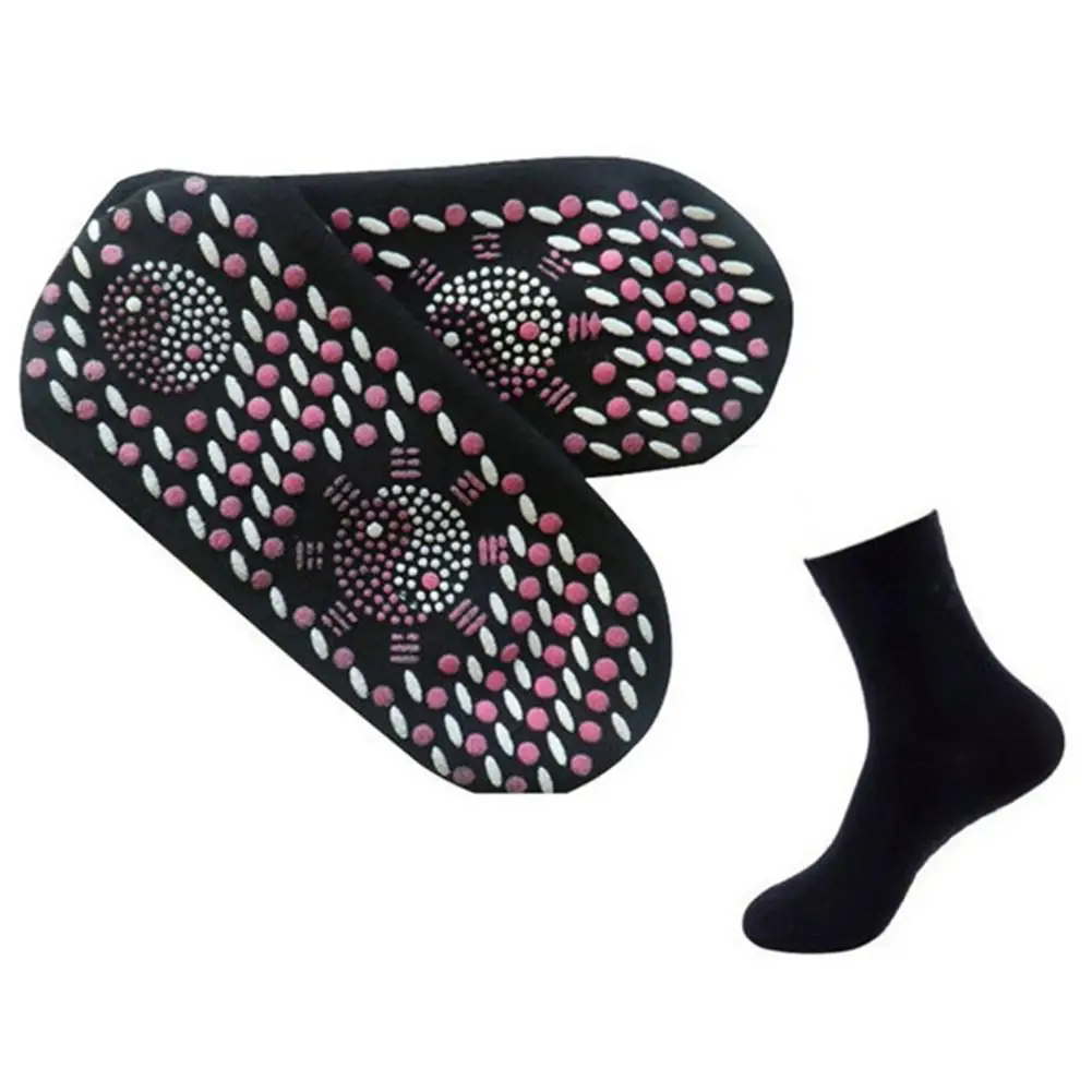 Спортивные массажные носки удобные дышащие турмалиновые магнитные