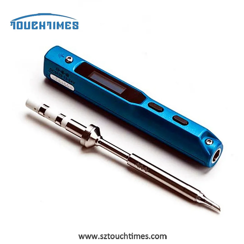 Электрический паяльник TS100 программируемый с ЖК дисплеем 65 Вт регулировка