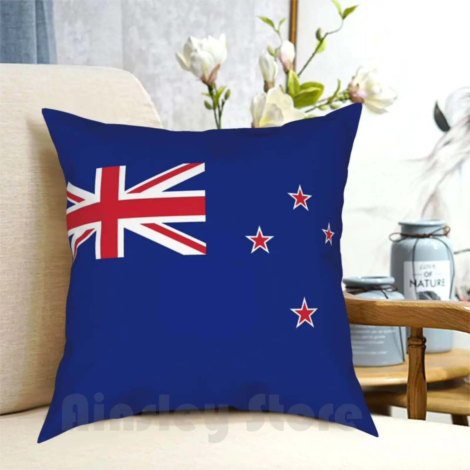 

New Zealand Flag Duvet-Kiwi Bedspread Pillow Case Printed Home Soft DIY Pillow cover New Zealand New Zealander New Zealand