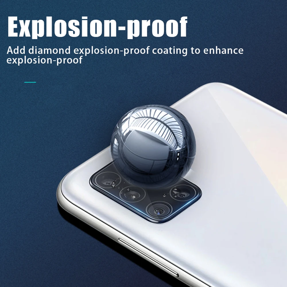 

2 In 1 Hydrogel Films For Samsung Galaxy A51 Full Cover Screen Protector Camera Lens Films For Samsung Galaxy A51 a 51 Not Glass