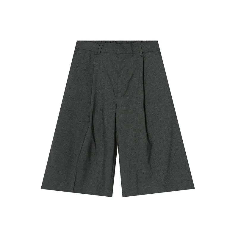 

Summer new product Korean style loose solid color five-point pants men's trendy straight casual shorts M8-AM-5108K